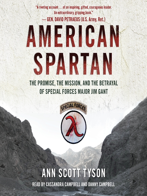 Title details for American Spartan by Ann Scott Tyson - Wait list